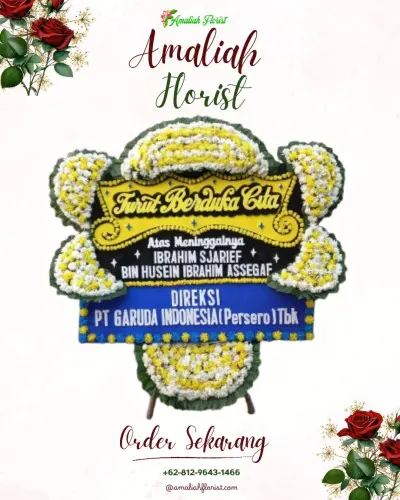 Papan Bunga Duka di Cangkorah