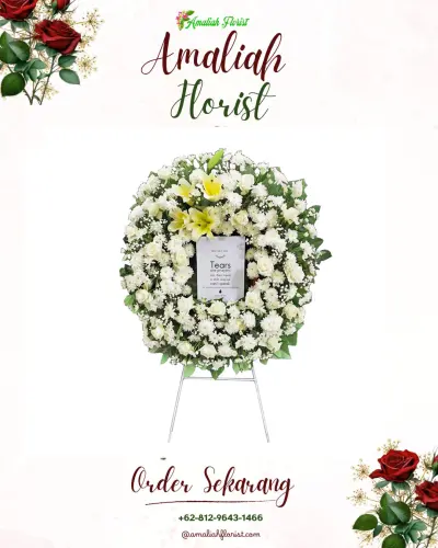 Krans Bunga Duka Cita di Cangkorah